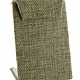 DER302 = Burlap Earring Stand with Flap 2-3/8'' x 1-1/2'' x 3-3/8'' high (Pkg of 3)