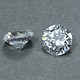 CZRD6.5 = Cubic Zirconia Round 6.5mm (Pkg of 2)