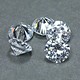 CZRD6.5 = Cubic Zirconia Round 6.5mm "AAA quality" (Pkg of 2)