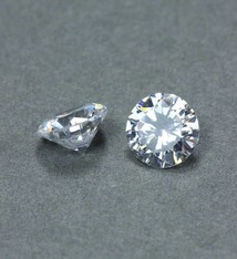 CZRD7 = Cubic Zirconia Round 7.0mm (Pkg of 2)