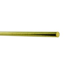 BRWR08 = BRASS ROUND ROD 12'' 1/8'' diameter