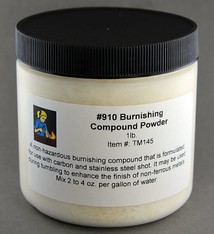 TM145 = Burnishing Compound Powder #910 -appx 1lb. Container