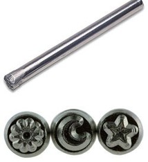 PN5500 = CELESTIAL DESIGN STAMP SET of THREE PUNCHES by BEADSMITH