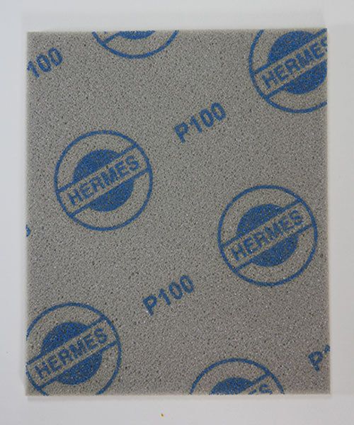 EM6002 = Sanding Sponges, Foam Rubber/Aluminum Oxide 100 grit (Pkg of 5)