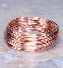 CRW14 = Copper Wire 14ga Round 1.63mm 1/4lb Spool