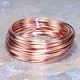 CRW14 = Copper Wire 14ga Round 1.63mm 1/4lb Spool