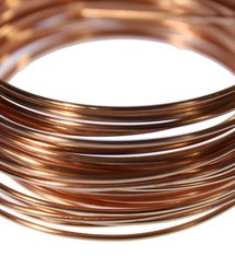 CRW16 = Copper Wire 16ga Round 1.3mm 1/4lb Spool