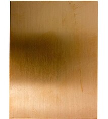 CS20-3X4 = Copper Sheet 20ga  3'' x 4'' 0.80mm Thick
