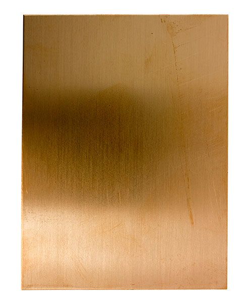 CS20-3X4 = Copper Sheet 20ga  3'' x 4'' 0.80mm Thick