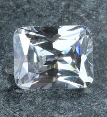 CZEM10X8 = Cubic Zirconia Emerald Shape 10x8mm (Pkg of 2)