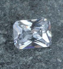 CZEM8X6 = Cubic Zirconia Emerald Shape 8x6mm (Pkg of 5)