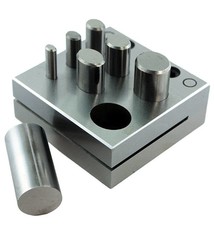 DA2401 = Oval Disc Cutter Set of Seven Sizes 4x6mm to 16x18mm