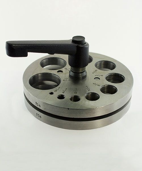 DA2590 = Economical Disc Cutter 1/8'' to 1-1/4'' - Ten Punches