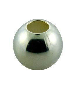 ABSF-07 = Seamless Bead Silver Filled 7.0mm Polished (Pkg of 10)