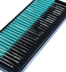BR16060 = Diamond Bur Set 30pcs Small 46 Grit