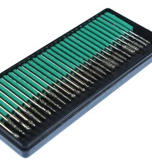 BR16061 = Diamond Bur Set 30pcs Small 120 Grit