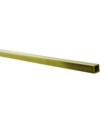BST03 = SQUARE TUBE BRASS .014 WALL 12'' LONG 1/8'' OD