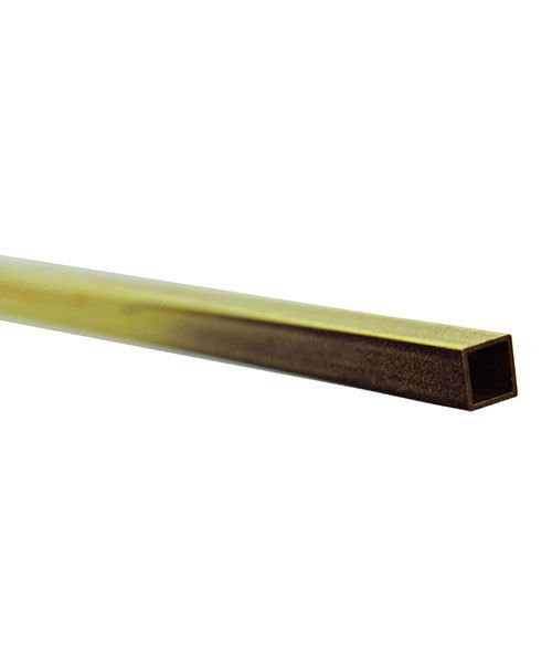 BST04 = SQUARE TUBE BRASS .014 WALL 12'' LONG 5/32'' OD