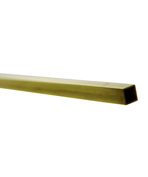 BST05 = SQUARE TUBE BRASS .014 WALL 12'' LONG 3/16'' OD