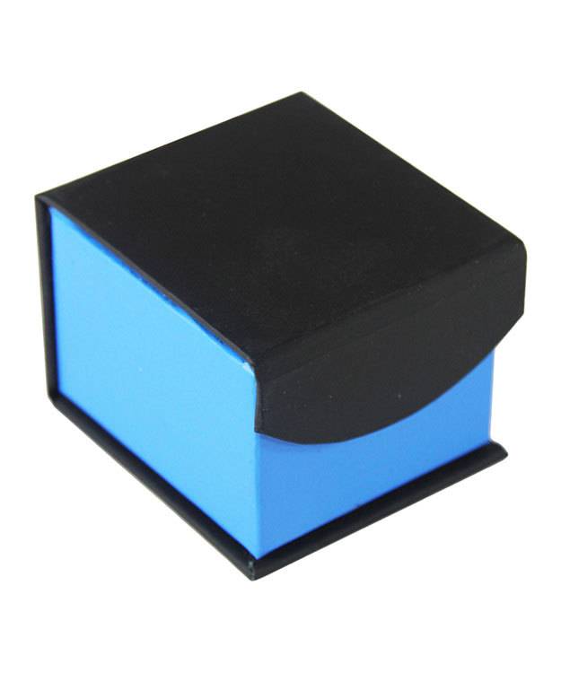 DBX4050 = Deluxe Magnetic Blue/Black Ring Box 1-7/8'' x 2-1/4'' x 1-1/2'' (Each)