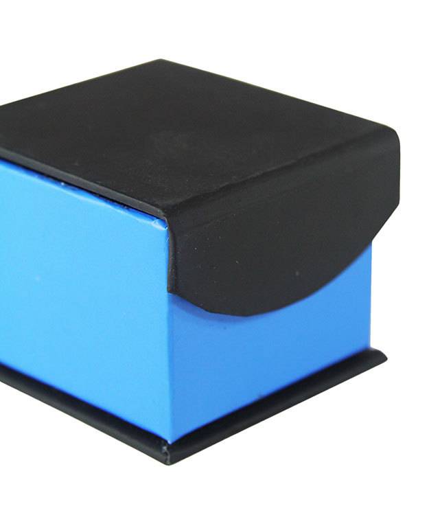 DBX4050 = Deluxe Magnetic Blue/Black Ring Box 1-7/8'' x 2-1/4'' x 1-1/2'' (Each)