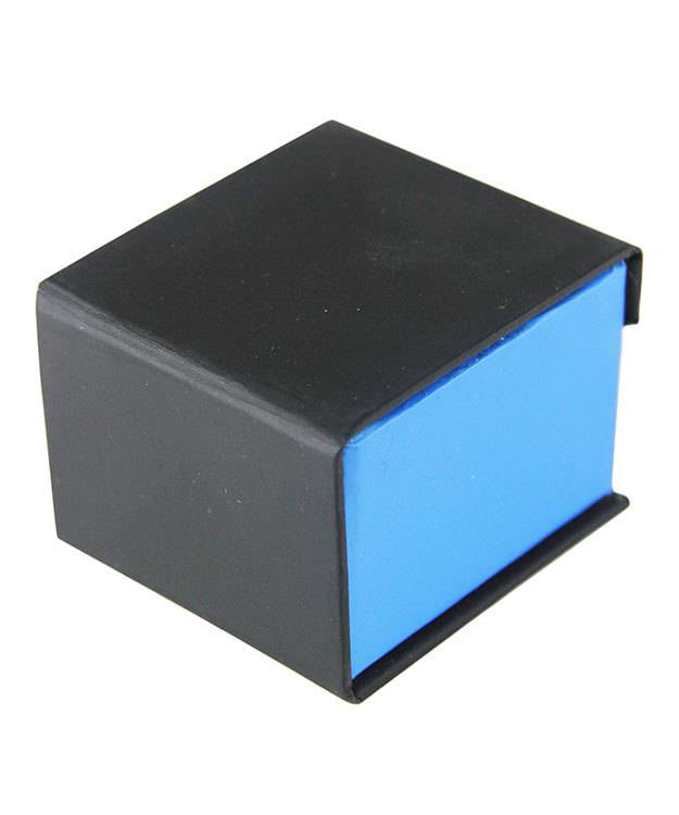 DBX4050 = Deluxe Magnetic Blue/Black Ring Box 1-7/8'' x 2-1/4'' x 1-1/2'' (Each)