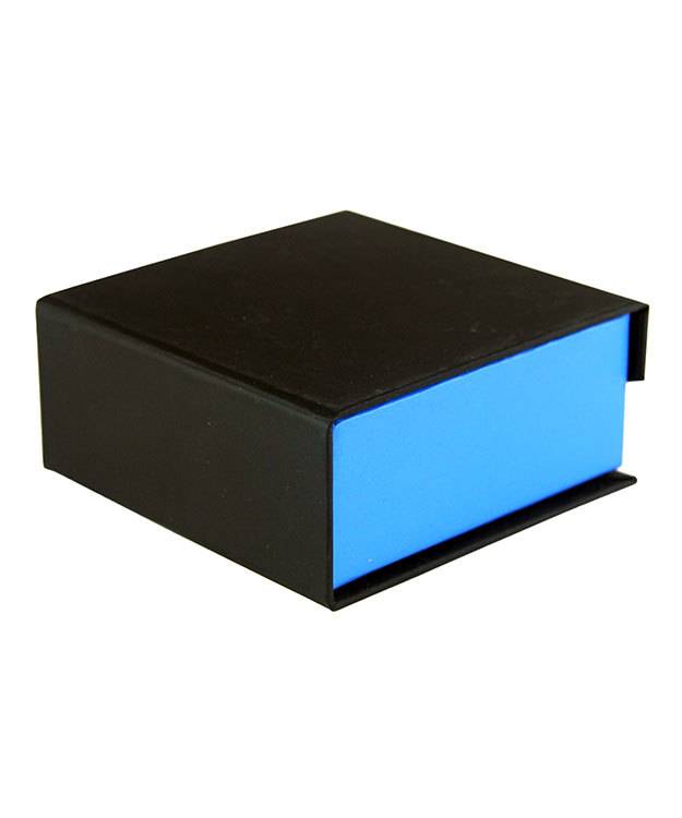 DBX4051 = Deluxe Magnetic Blue/Black Combination Box 3-3/8'' x 3-3/8'' x 1-3/8'' (Each)