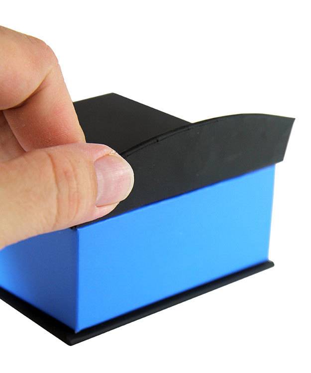 DBX4051 = Deluxe Magnetic Blue/Black Combination Box 3-3/8'' x 3-3/8'' x 1-3/8'' (Each)