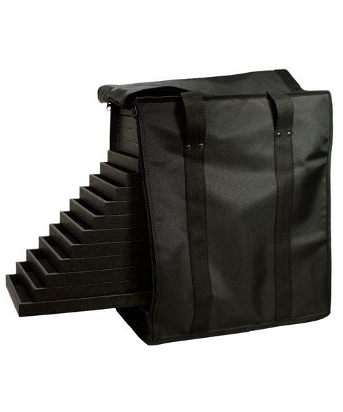 DCA1872 = SOFT SIDED CARRY CASE for up to 18 x 1'' STANDARD TRAYS