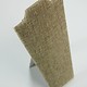 DCH3670 = Burlap Necklace Easel 4'' wide x 8'' high (Pkg of 6)