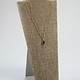 DCH3670 = Burlap Necklace Easel 4'' wide x 8'' high (Pkg of 6)