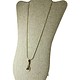 DCH3673 = Burlap Necklace Easel Display 8-7/8''W x 13-3/8''H