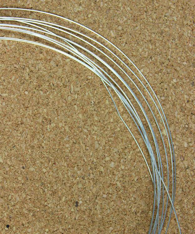 SRW24 = Round Sterling Wire 24ga (0.5mm) Dead Soft (10ft coil)