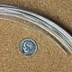 SRW12 = Round Sterling Wire 12ga (2.0mm) Dead Soft (Sold per foot)