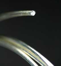 SRW10 = Round Sterling Wire 10ga (2.6mm) Dead Soft (Sold per foot)