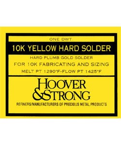 SP10YH = SOLDER 10KT PLUMB YELLOW HARD