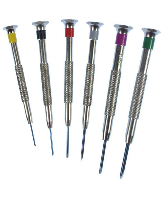 SD260 = Eurotool 6pc Screwdriver Set with Fixed Blades