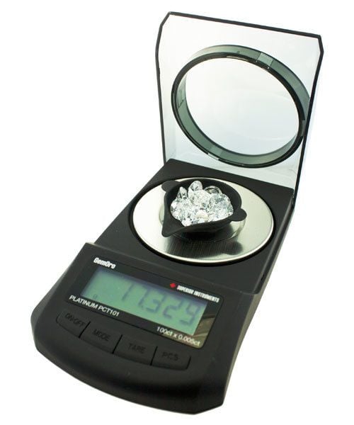 GemOro SC9880 = GemOro PCT101 Carat Scale 100ct x 0.005