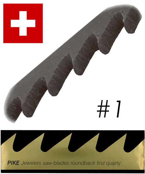 49.448 = Pike Brand Jewelers Swiss Sawblades #1 (Gross)