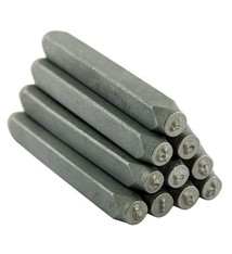 PN985 = Letter Punch Set 3mm Dots Lowercase 27pcs