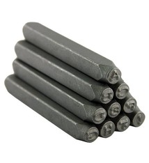 PN984 = Letter Punch Set 3mm Dots Uppercase 27pcs