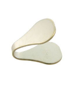500-6 = Flat Chain End 6mm Wide 14K Gold