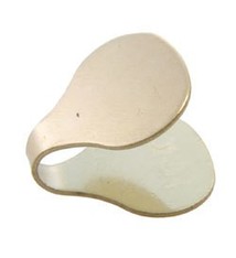 500-8 = Flat Chain End 8mm Wide 14K Gold