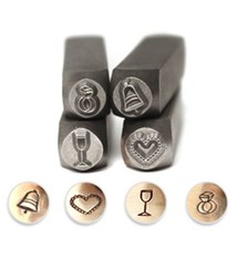 PN6996 = Impressart Design Stamp Pack ''Wedding Celebration'' - 4pcs