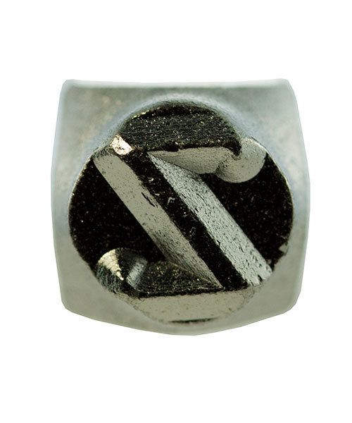 PN6487 = ImpressArt Design Stamp - Greek letter ZETA 6mm