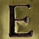 PN6486 = ImpressArt Design Stamp - Greek letter EPSILON 6mm