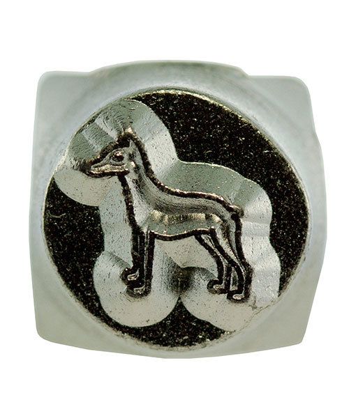 PN6478 = ImpressArt Design Stamp - dog-doberman 6mm