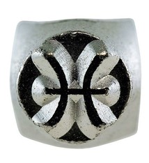 PN6467 = ImpressArt Design Stamp - pisces zodiac sign 6mm