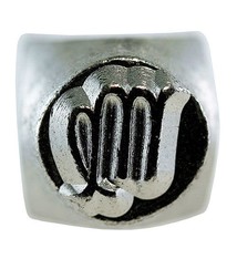 PN6461 = ImpressArt Design Stamp - virgo zodiac sign 6mm