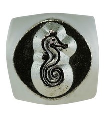 PN6451 = ImpressArt Design Stamp - sea horse 6mm